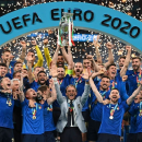 Italy’s government basks in the glow of footballing success