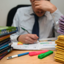 One in five teachers in more affluent areas say parents have pressured them over exam grades, survey shows