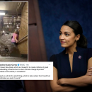 AOC mocks opponents of Green New Deal in NYC subway flooding tweet