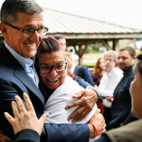 From disgrace to far-right hero: Michael Flynn rides the next wave