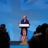 Liz Truss prepares to meet the queen and take over as prime minister.