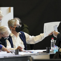 Slovenians vote with no party projected to rule without coalition