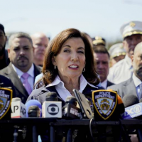 NY Gov. Hochul rails against ‘insanity’ of NYC crime surge and ignores obvious solutions