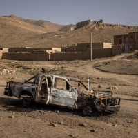 In Rural Afghanistan, War Remnants Everywhere, but no Shooting or Checkpoints