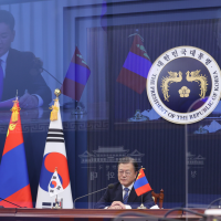 Korea-Mongolia ties elevated to strategic partnership