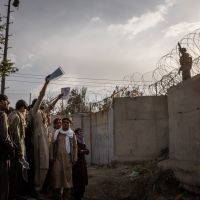 Chaos Persists at Kabul Airport as Taliban Discuss New Government