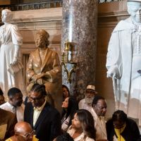 A statue of a trailblazing Black educator gets a home in the U.S. Capitol, replacing Confederate general