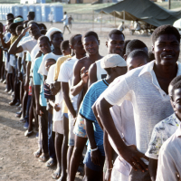 Hey hey we’re the Haitians