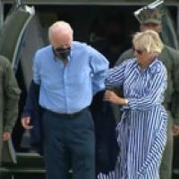 For Joe Biden, when it comes to putting on a jacket, the struggle is real