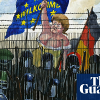 The sorrowful dominatrix: cartoonists Steve Bell and Martin Rowson on drawing Angela Merkel