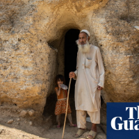 ‘Living in a cave is no life’: Pakistani villagers trapped by Taliban and poverty