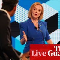 Tory leadership race continues after Liz Truss and Rishi Sunak clash in TV debate – UK politics live