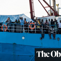 ‘It’s a never-ending nightmare’: crew of refugee rescue ship facing jail