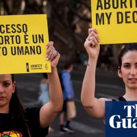 Abortion rights at risk in region led by party of Italy’s possible next PM