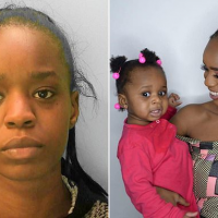 Teen mother, 19, bursts into tears as she is jailed for nine years
