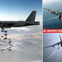 US sends in B-52 bombers to blitz the Taliban in Afghanistan