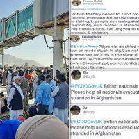 Brits beg for help as government races to get 4,000 out of Kabul
