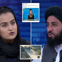Female news presenters are BACK on Afghan TV