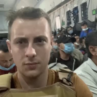 British student, 21, shares video aboard RAF military plane