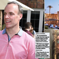 Holidaying Raab ‘must QUIT’ for failing to call Afghan minister