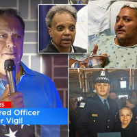 Retired cop dad of wound officer in Ella French shooting blames Chicag