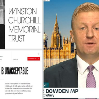 Oliver Dowden hits Churchill charity for ‘pandering to woke brigade’