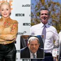 Rose McGowan claims Newsom’s wife offered hush money from Weinstein