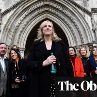 Test for press freedom as verdict due in Arron Banks libel case against Carole Cadwalladr