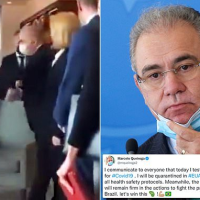 Brazilian minister gets Covid after staying at same hotel as Joe Biden