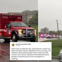 Ohio high school is locked down after 100-PERSON brawl