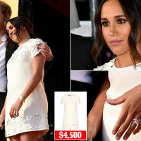 Meghan wears $4,500 dress while preaching about vaccine equity