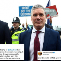 Left-wingers accuse Keir Starmer of breaking nationalisation vow