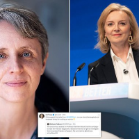 Liz Truss hits out at trans rights mob harassing university professor