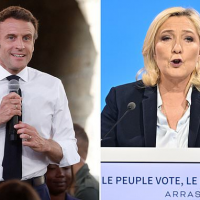 Emmanuel Macron is on course to BEAT far-right rival Marine Le Pen
