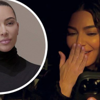 'I'm so happy': Kim Kardashian passes the baby bar