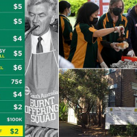 Hilarious sausage sizzle menu sets the internet alight on election day