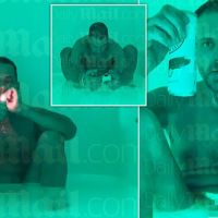 Hunter Biden is seen smoking drugs and drinking during detox session