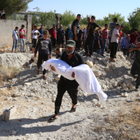 Children killed in Syria’s Idlib amid displacement crisis