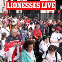 England victory parade live: Lionesses celebrate in Trafalgar Square
