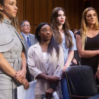 At a quiet Senate hearing, four U.S. gymnasts made sure the truth was loud and uncomfortable