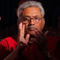 Sri Lanka’s president: Civil war victor brought down by protests