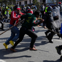 Nepal lawmakers approve U.S. grant amid protests