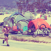 The Tents of Venice Beach