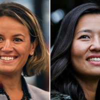 Third poll shows Wu with dominating lead, but a majority of voters support Essaibi George on public safety – The Boston Globe