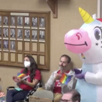 Man Dressed As ‘Gender Unicorn’ To School Meeting In Support Of Teaching Sexual Agenda To Third-Graders