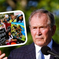 Bush Meets with Illegal Aliens to Push Amnesty, Snubbing Angel Families