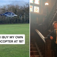 I’m so posh that Daddy bought me a helicopter at 18 – I own several cars too