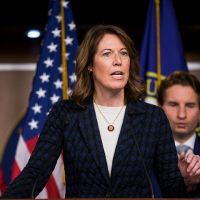 Axne Attacks Lawmakers on Taking PAC Money After Breaking Own Pledge