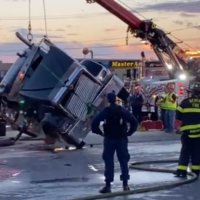 Revere rotary shut down after tanker carrying 10,000 gallons of fuel crashes