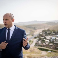 Just Like Bibi, Bennett-Lapid Govt. Seeks to Postpone Removal of Illegal Khan al Ahmar Post